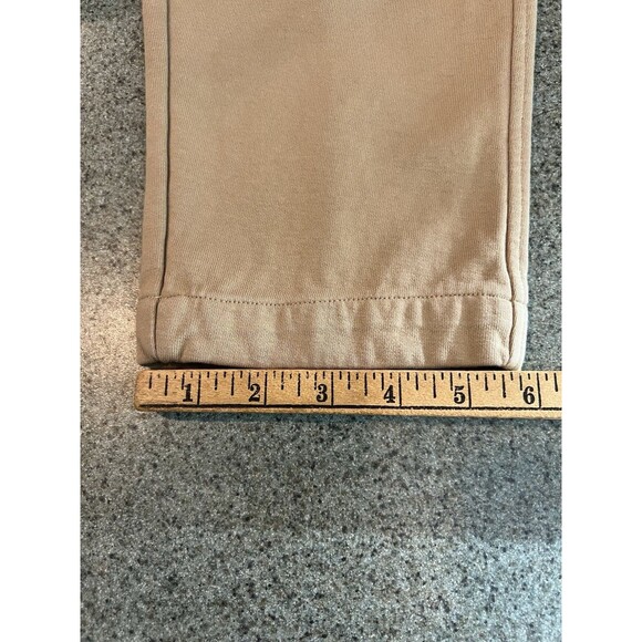 YoungLA Pants Mens Brown Beige Drawstring Joggers Sweatpants 34L - Picture 8 of 12